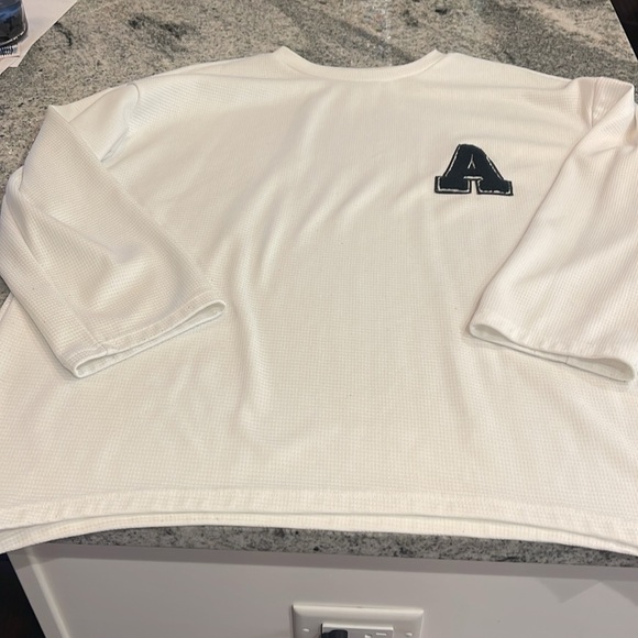 ⭐️SHEIN Large oversized waffle long Sleeve A shirt - Picture 1 of 3